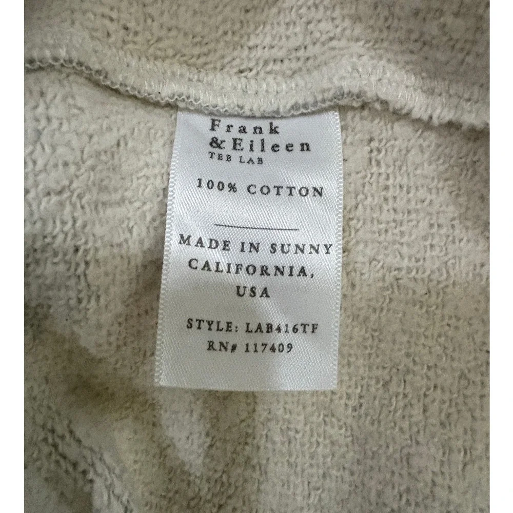 Frank &‎ Eileen Ella The Easiest Dress Triple Fleece Gray Melange Size XS Small